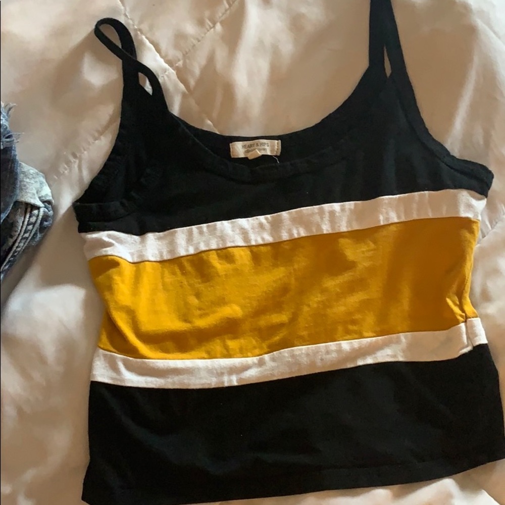 Heart & Hips Crop Tank Top